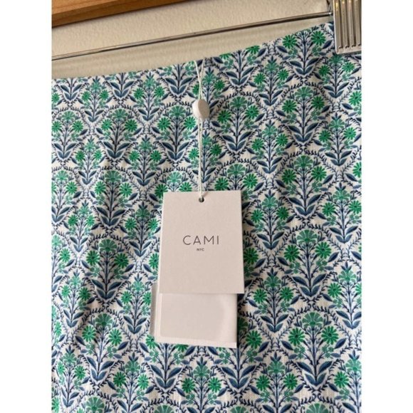 Cami NYC Bia Floral Mini Skirt Women's Turquoise Wallpaper Size: 0 NWT - Picture 5 of 10